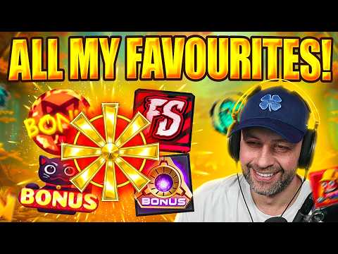 WE PLAYED ALL MY FAVOURITE SLOTS & BOUGHT $150,000 IN BUYS!!