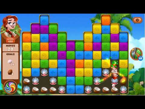 Lost Island Blast Adventure Level 425 - No Boosters