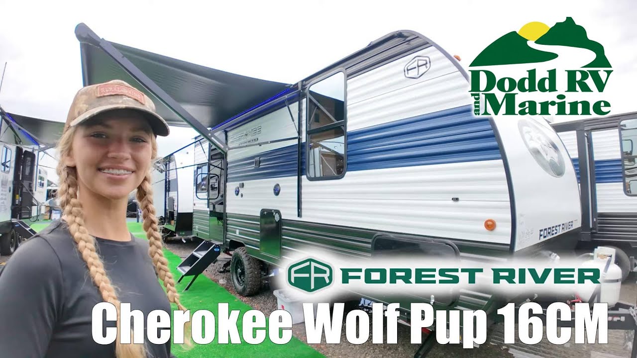 A photo of this 2027 Forest River Rv Cherokee Wolf Pup 16CM