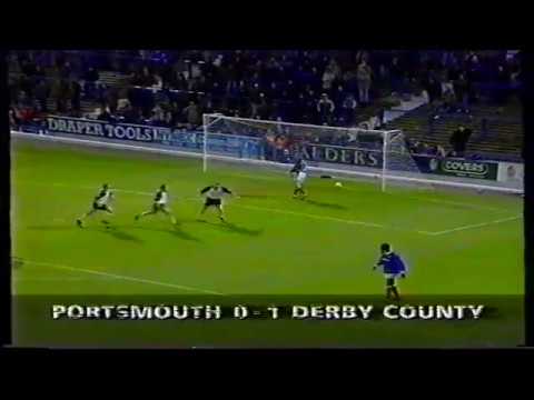 1994-95 Portsmouth 0 Derby County 1 - League Cup 3rd Round - 26/10/1994