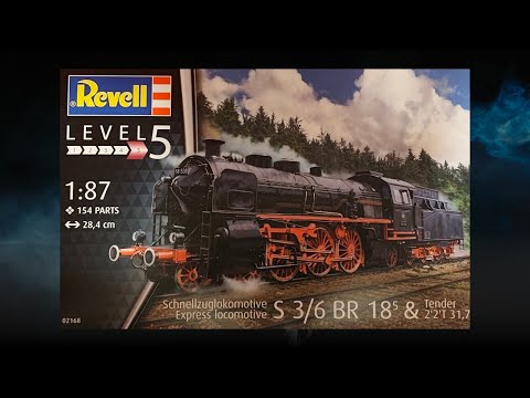 Die ersten Eindrücke zum Modellbau der Schnellzuglokomotive S 3/6 BR 18,5