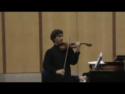 F. Waxman, Carmen Fantaisie, Pineau-Benois, violin