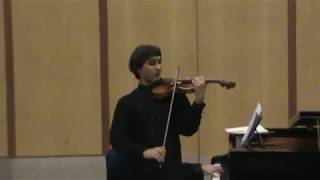 F. Waxman, Carmen Fantaisie, Pineau-Benois, violin