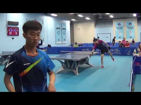 Westchester Table Tennis Center June 2017 Open Singles Semi Final - Jun Han Wu vs Kai Zhang