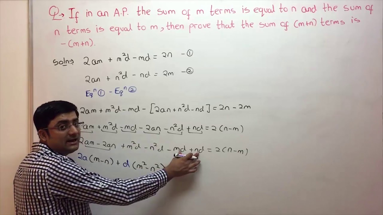 Arithmetic Progressions  Example 6