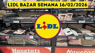 LIDL BAZAR semana del 16/02/2026 novedades ropa de deporte y más 
