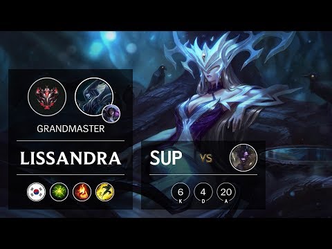 Lissandra Support vs Alistar - KR Grandmaster Patch 9.7