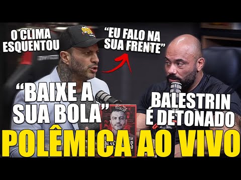 BALESTRIN É DETONADO AO VIVO, CLIMA ESQUENTA E TRETA COM O BAMBAM É COGITADA PELO PÚBLICO