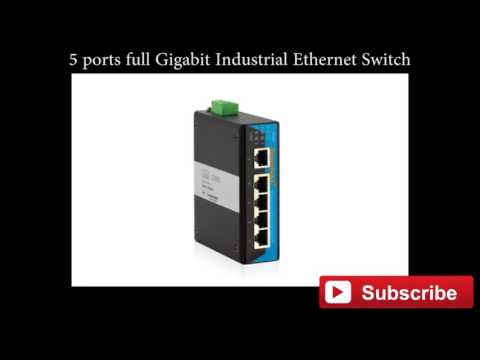 8 PORT INDUSTRIAL SWITCHES