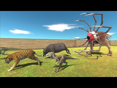 Escape from Death Touch Alien - Animal Revolt Battle Simulator