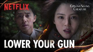 Tae sang and Chae ok exchange intense greetings   Gyeongseong Creature Ep 1   Netflix  ENG SUB 