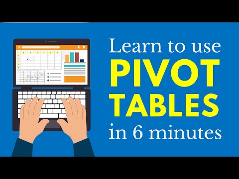 Learn Pivot Tables in 6 Minutes (Microsoft Excel)