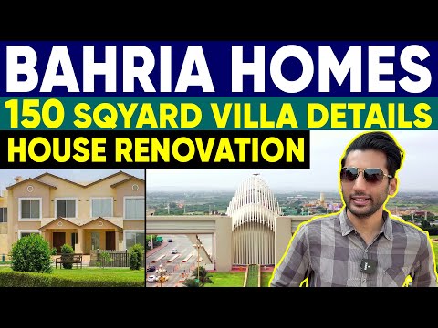 150 Sqyards Bahria Homes | Renovation Work In Progress | Bahria Town Karachi