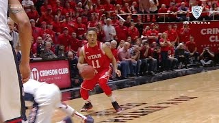 Highlight: Utah&#39;s Brandon Taylor breaks some ankles, sinks three