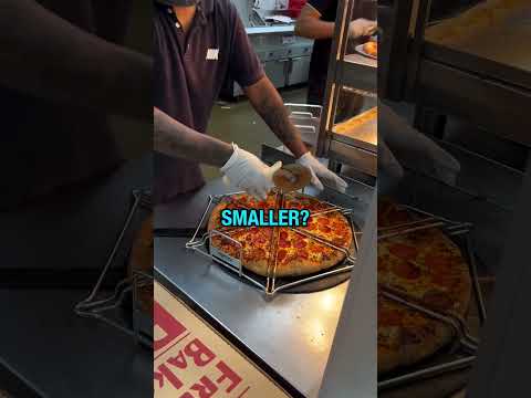 How Costco Perfectly Cuts Your Pizza Slices 🍕