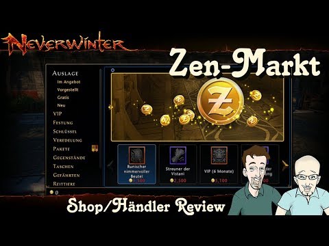 NEVERWINTER: Zen-Markt Shop/Händler Review - Anfänger Tipp Meinung Tutorial PS4 deutsch