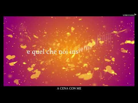 Lori Zama & Federico Pasini - A Cena Con Me (Official Lyric Video)