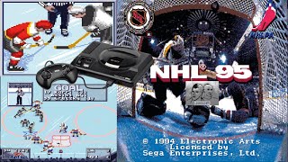 NHL 95 Genesis / Mega Drive - C&M Playthrough