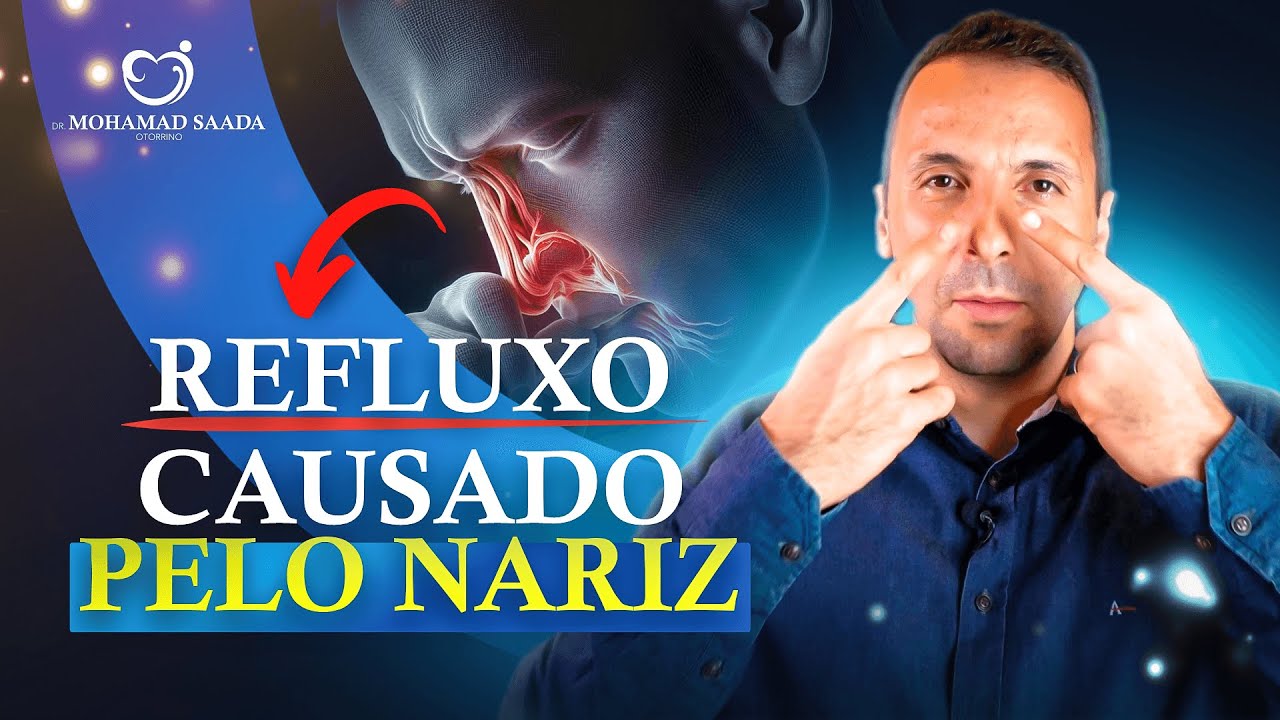 VOCÊ SABIA QUE SEU REFLUXO PODE SER CAUSADO PELO SEU NARIZ?