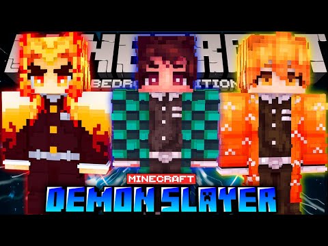 Unleash Hell in Minecraft PE with Demon Slayer V14.5 Update! 🎮🔥