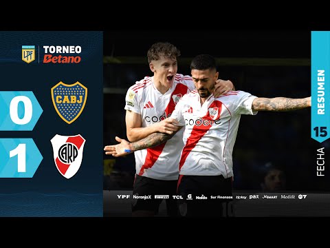 BOCA 0 - 1 RIVER I Resumen del partido | #TorneoBetano 2024