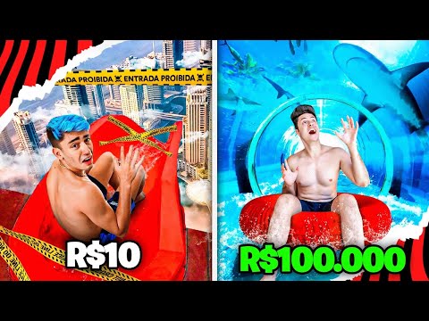 1 DOLLAR, 1000 DOLLAR OR 1,000,000 DOLLAR WATER PARK!