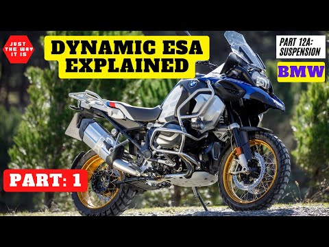 BMW Dynamic ESA Explained, Damping Modes, Riding Modes and DDC, how do they work...
