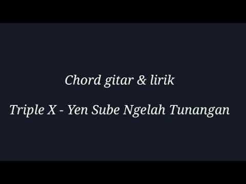 Yen sube ngelah tunangan - chord - lirik #lagubali #chordlagubali