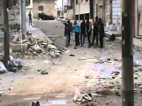 انتشار كتيبة أنصار السنة في حي سوق سويدان في درعا البلد