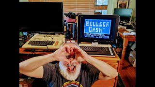 Boulder Dash - my Atari Love Affair on Valentines Day - Retro 8bit Computer Video Game - Retrogaming