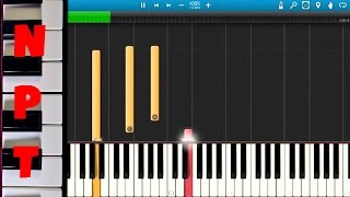 ARO - Raining Gold - Piano Tutorial - How To Play Raining Gold on piano - Synthesia