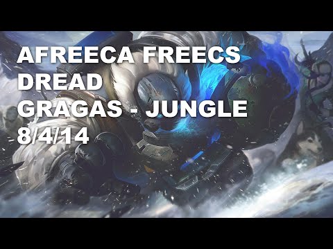 Afreeca Freecs Dread Jungle Gragas vs Kayn - KR Challenger Patch 10.9