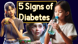 5 Early Signs of Diabetes in children (Type I): What You Need to Know