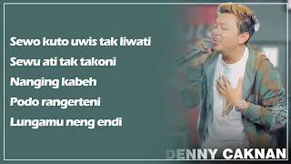 Download lagu Sewu Kutho | No Vokal Karaoke (Versi Denny Caknan) mp3