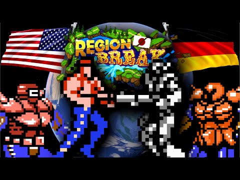 Japanese/UK Contra Had ROBOTS and Cutscenes??  - Region Break