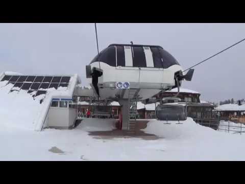 Risalita integrale seggiovia Leitner "Arlara" - Corvara (BZ) / ברכבל / チェアリフト