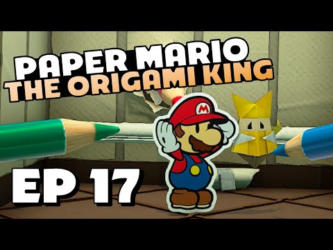 POINTY THREAT IN OVERLOOK TOWER! - Part 17 - Paper Mario: The Origami King 100% Walkthrough
