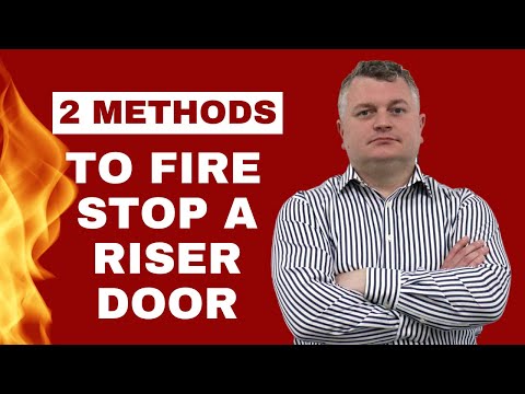 Thumbnail of video for: TWO ways you can fire stop a Quadra Riser Door
