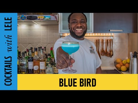 How to make a BLUE BIRD with LELE | COCKTAIL with GIN