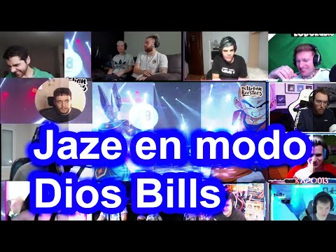 MINUTAZO DE JAZE vs SKILL  || MULTIREACCION🔥 🔥  El ki de krilin y el bills 😲😲