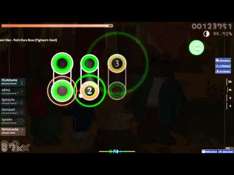 [Osu!ITA] Henri Des - Petit Ours Brun [Fight69's Hard] +DT