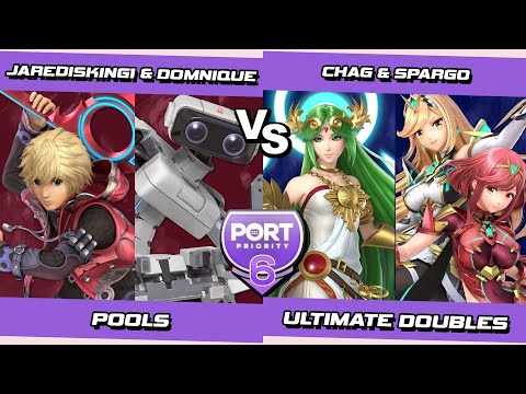 Port 6 Doubles Pools - Jaredisking1 & Domnique Vs. Chag & Sparg0 SSBU Ultimate Tournament