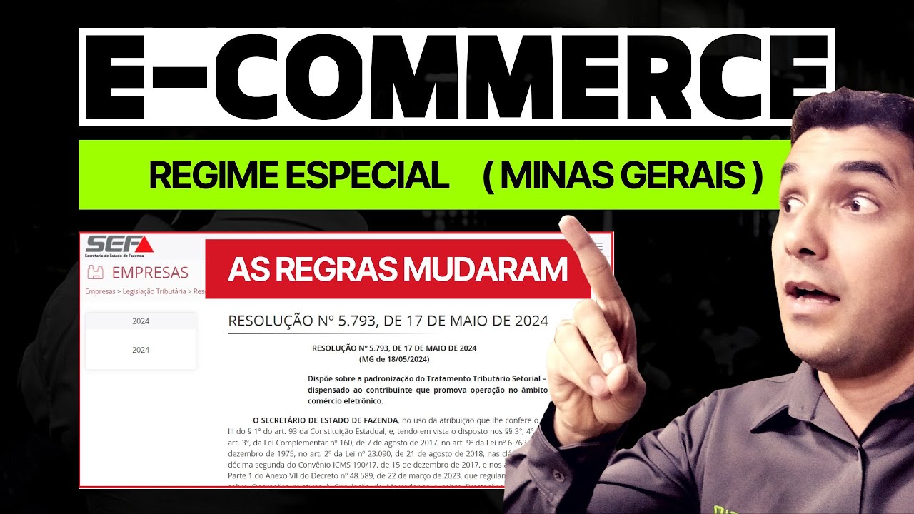 E-commerce Regime Especial - Aula Gratuita ( Atualizado Resoluções 5.793 e 5.804 )