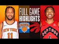 KNICKS at RAPTORS | FULL GAME HIGHLIGHTS | December 1, 2023