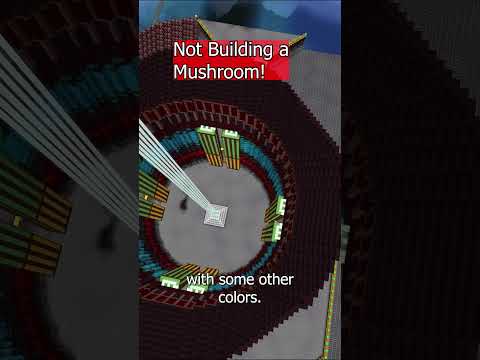 Mind-Blowing CNC Mushroom in Minecraft!! 😱🍄 #shorts