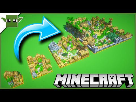 Insane Minecraft Transformation: 1 to 64 Chunks!