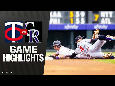 Twins vs. Rockies Game Highlights (7/20/25) | MLB Highlights