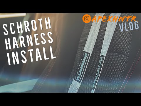 Installing a Schroth Rallye 3 ASM harness in an FR-S/BRZ