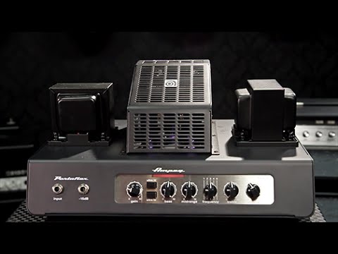 Ampeg PF-50T Portaflex 50-Watt Tube Bass Amp Head 2015 - Present - Black image 8