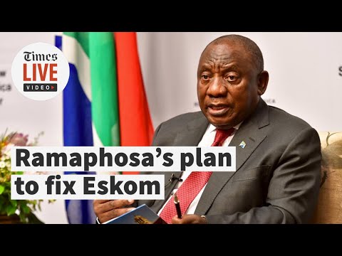 Policing, renewables and importing from Botswana Ramaphosa lays out plan to beat load shedding